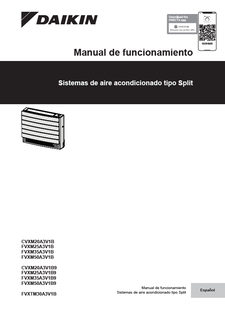 CVXM-A.CVXM-A9.FVXM-A.FVXM-A9.FVXTM-A_Operation manual_3PES477071-2M_Spanish download
